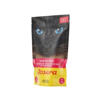 Katzen - Nassfutter JOSERA Filet Huhn mit Rind,...