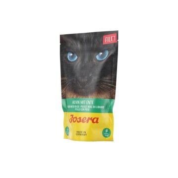 Katzen - Nassfutter JOSERA Filet Huhn mit Ente,...