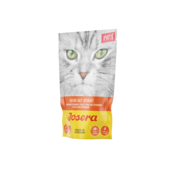 Katzen - Nassfutter JOSERA Pat&eacute; Huhn mit Spinat, 85 g