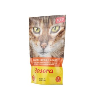 Katzen - Nassfutter JOSERA Soup Huhn mit Karotte &...