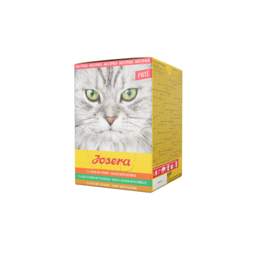 Katzen - Nassfutter JOSERA Pat&eacute; Multipack, 6 x 85 g
