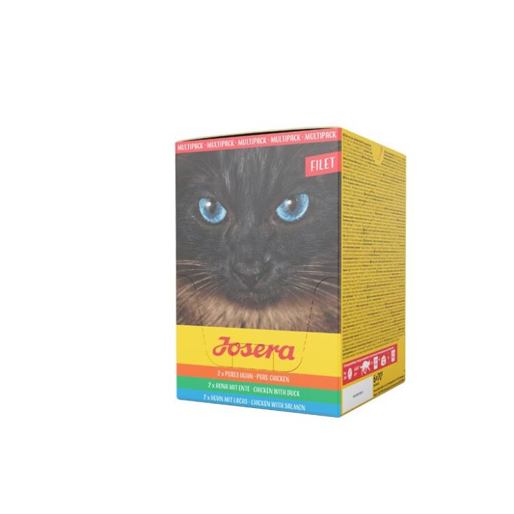 Katzen - Nassfutter JOSERA Multipack Filet, 6 x 70 g