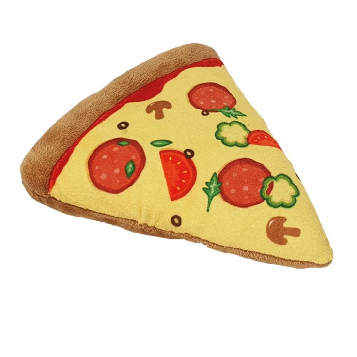 NOBBY Plüschspielzeug „Food“ Pizza, 20 cm