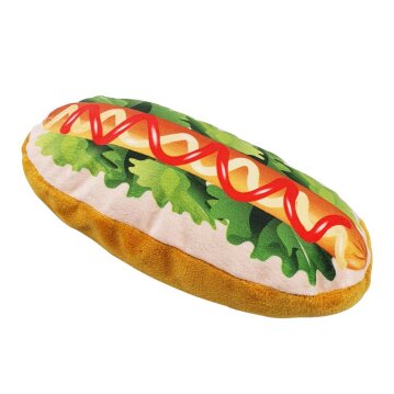 NOBBY Pl&uuml;sch-Hot-Dog, 17 cm