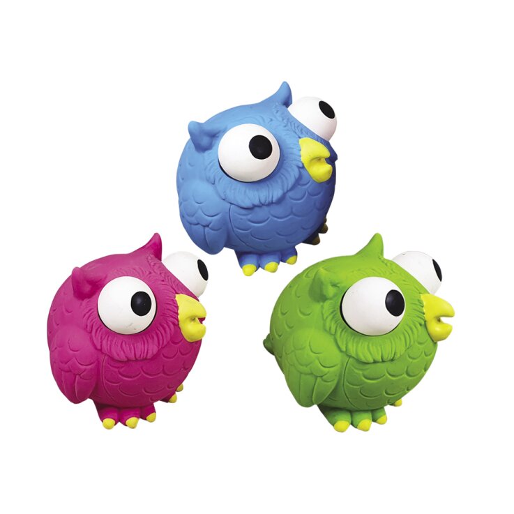 NOBBY Latex Eule "Pop Out", 8,5 cm