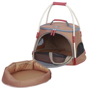 NOBBY Tasche "Enoshima Cat", hellbraun, 46 x 40...