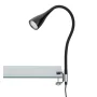 BRILONER LED KLEMMLEUCHTE, 5,5 CM, 3 W, SCHWARZ