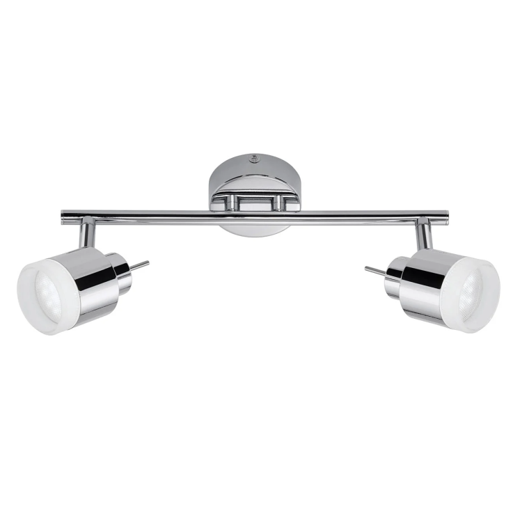 BRILONER LED Spot Deckenleuchte, 32,5 CM, 8 W, CHROM