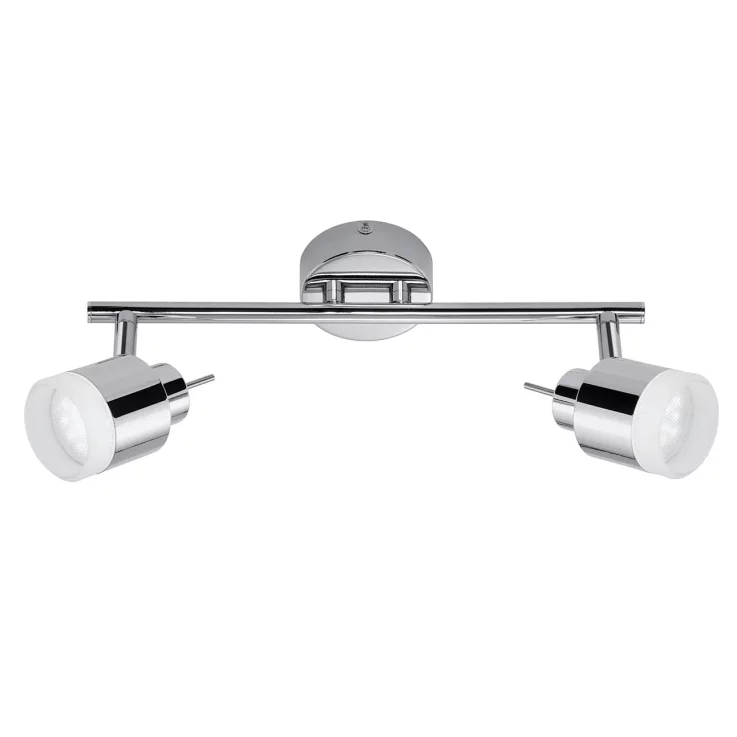BRILONER LED Spot Deckenleuchte, 32,5 CM, 8 W, CHROM