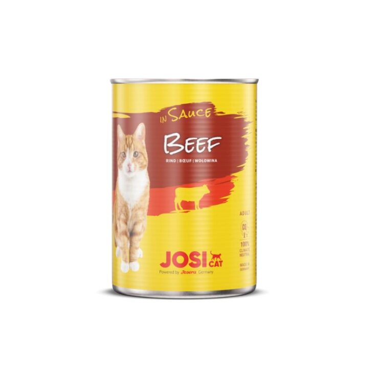 Katzen - Nassfutter JOSERA JosiCat Beef in Sauce, 415 g