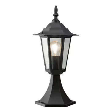 Au&szlig;ensockelleuchte Molinella Schwarz