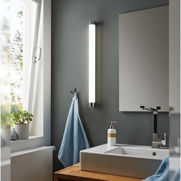 BRILONER LED Wand- und Deckenleuchte, 59,2 CM, 10 W, CHROM