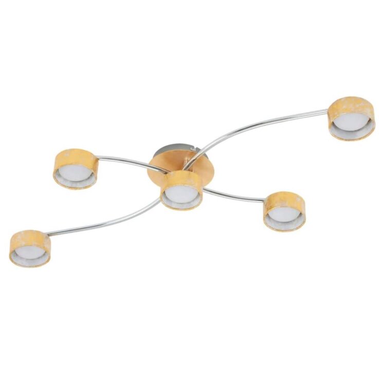 BRILONER LED Deckenleuchte, gold