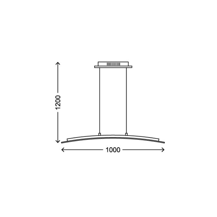 BRILONER LED Pendellampe Hängeleuchte Lampe Leuchte 4403-018