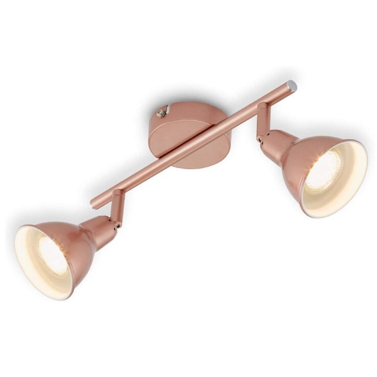 BRILONER LED Deckenleuchte, Vintage / Retro Strahler