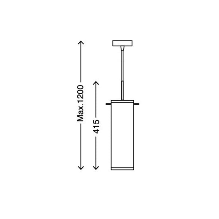 BRILONER LED Dimmbarer Seilleuchte LED/5W/230V