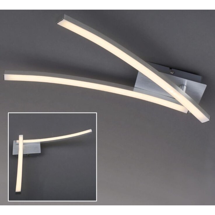 BRILONER Leuchten LED Deckenleuchte, schwenkbare Arme