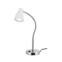 BRILONER LED Tischleuchte, flexiblem Hals, 3 W