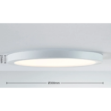 Deckenleuchte, dimmbare LED-Deckenlampe, weiß