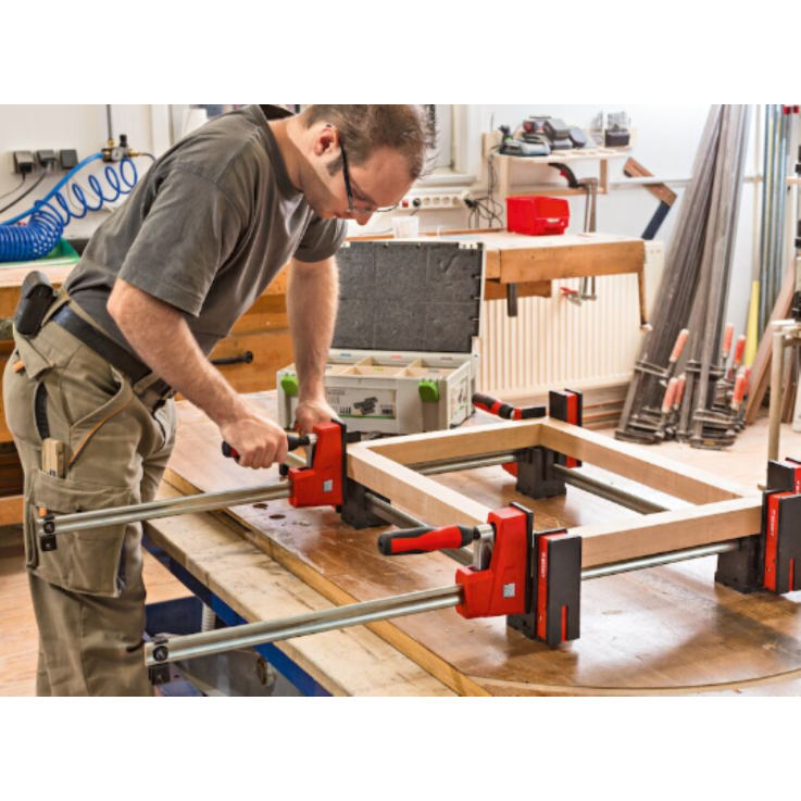 BESSEY Rahmenpressen-Set KP für alle Korpuszwingen mit 29 x 9 Schiene