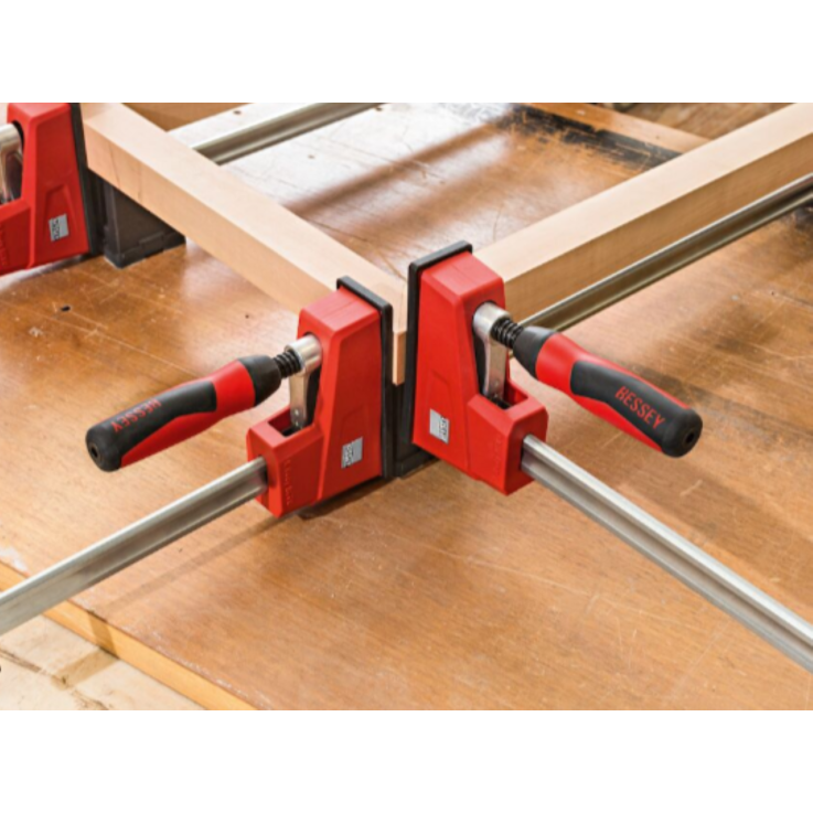 BESSEY Rahmenpressen-Set KP für alle Korpuszwingen mit 29 x 9 Schiene