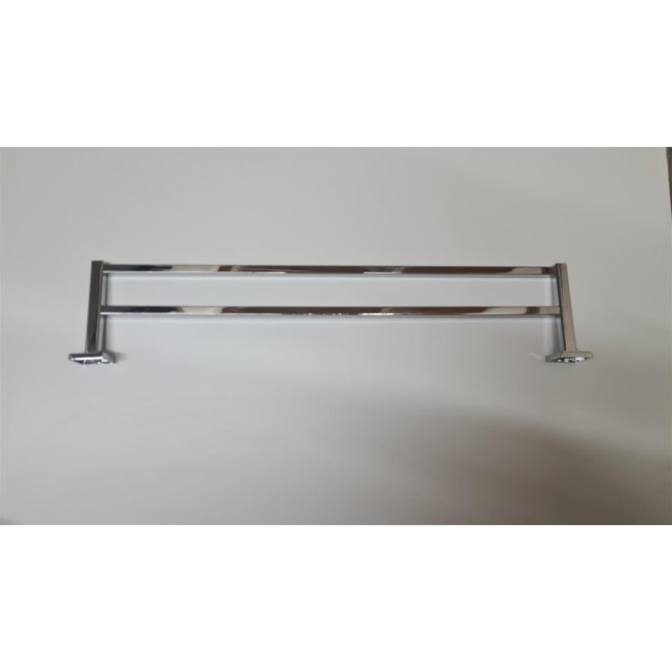 Wand Handtuchhalter 2 Stangen chrom
