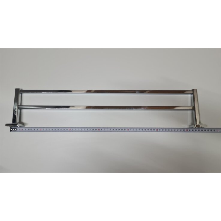 Wand Handtuchhalter 2 Stangen chrom