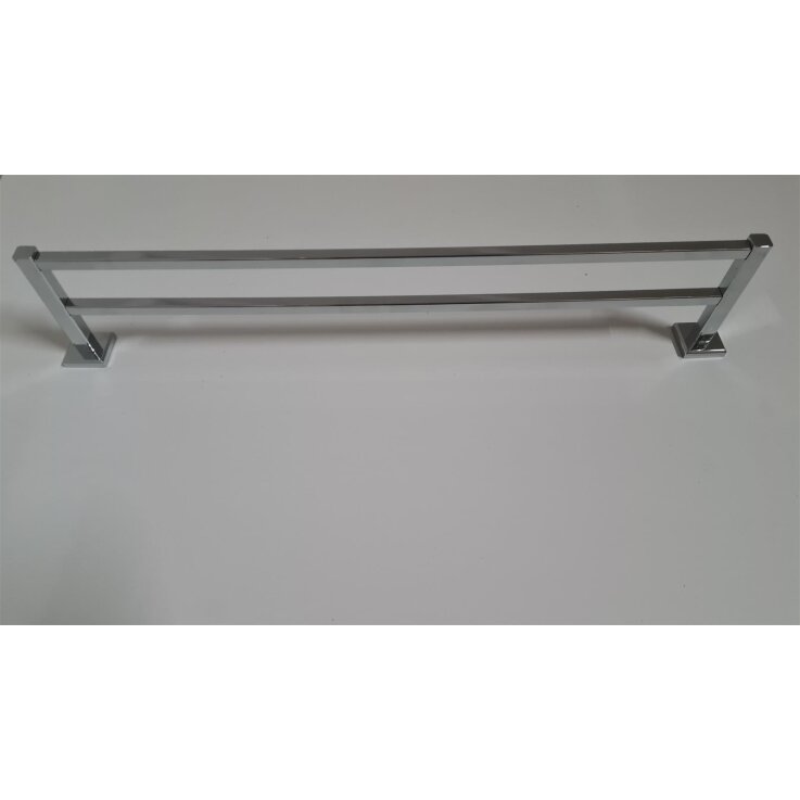 Wand Handtuchhalter 2 Stangen chrom
