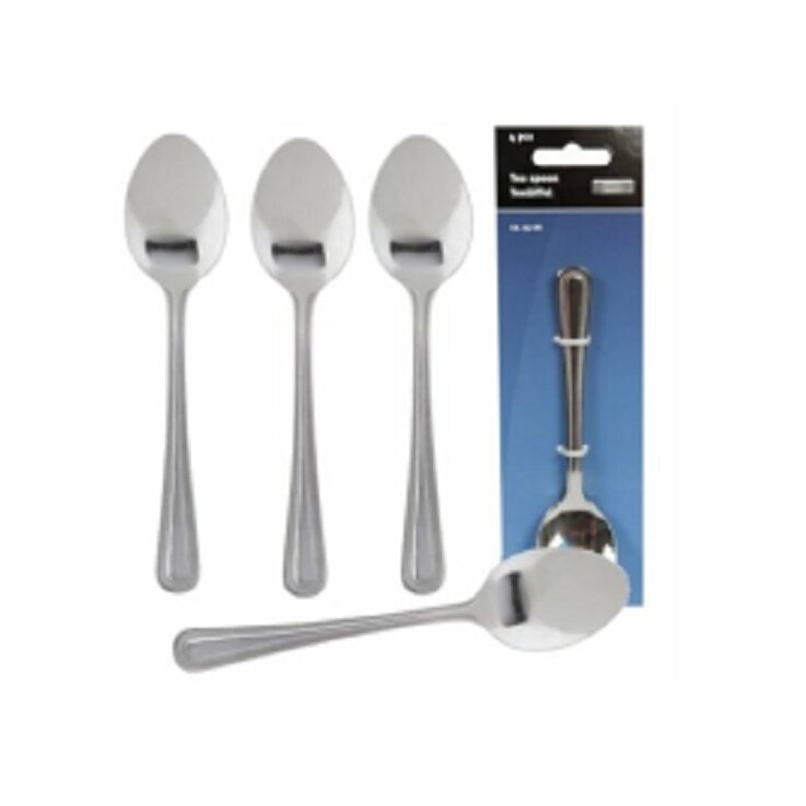 Teelöffel groß 4er Set  Edelstahl