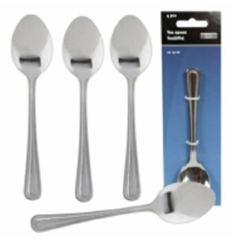 Teelöffel groß 4er Set  Edelstahl