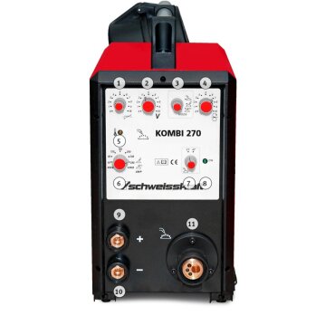 SCHWEISSKRAFT Multifunktionsinverter KOMBI 270