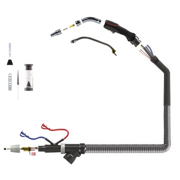 SCHWEISSKRAFT MIG/MAG-Absaugbrenner, wassergekühlt,...