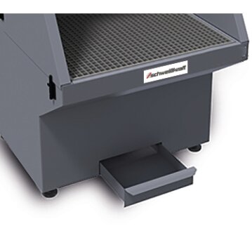 SCHWEISSKRAFT Schleiftisch für Absaugung, 1360 x...