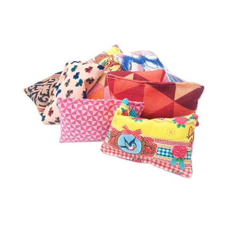 Aumüller Baldrian-Katzenspielkissen Baldini farbig sortiert 10 x 7 x 1,5