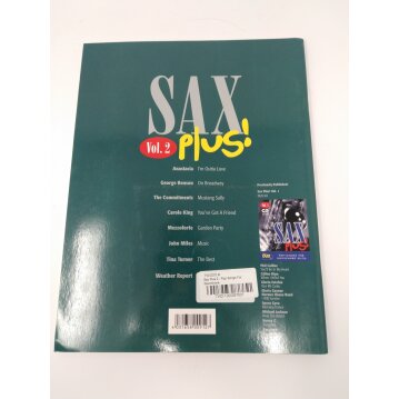 Sax Plus 2 - Pop Songs For Saxophone
