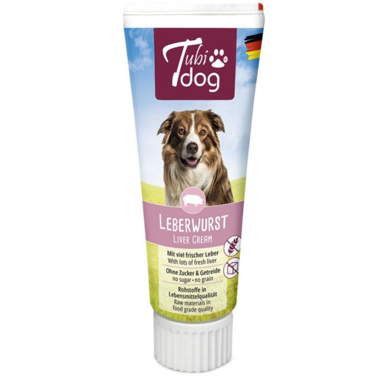 Hunde - Snacks HANSEPET Tubidog Leberwurst, 75 g