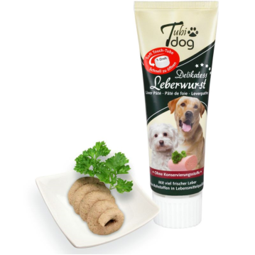 Hunde - Snacks HANSEPET Tubidog Leberpastete, 75 g