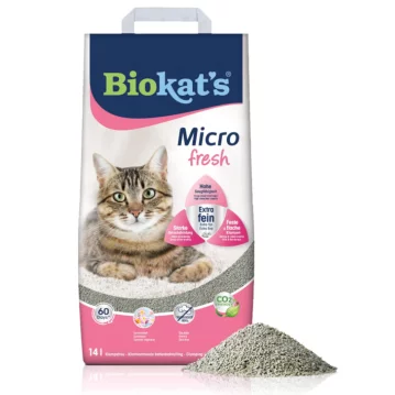 BIOKAT&acute;S Micro Fresh Katzenstreu, 14 L