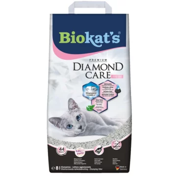 BIOKAT&acute;S Diamond Care fresh Katzenstreu, 8 L