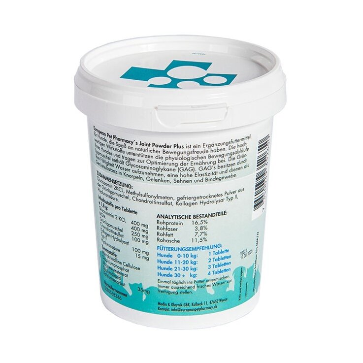 EUROPEAN Pet Joint Powder Plus hochdosiert gegen Gelenkbeschwerden
