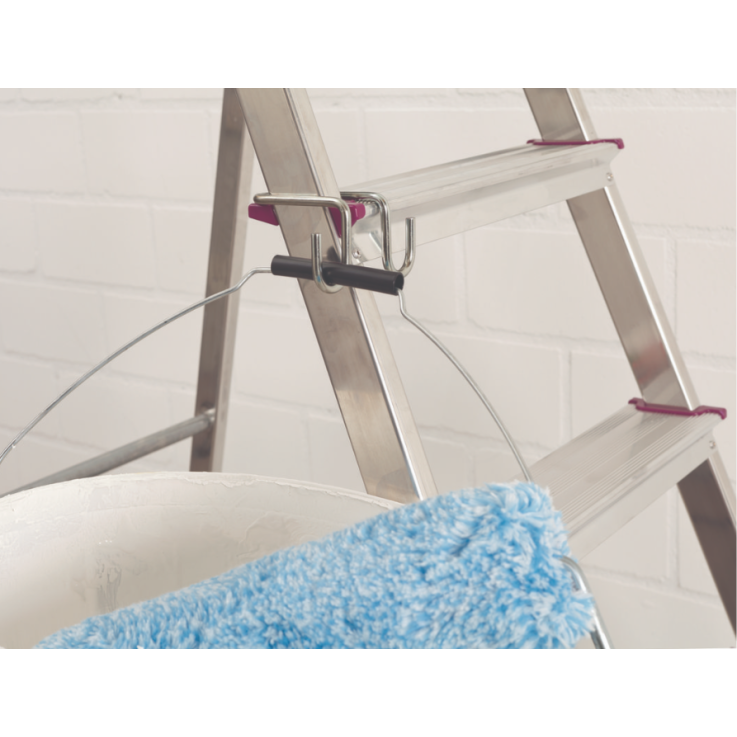 LUX-TOOLS Leiterhaken-Set aus Metall, 2 Stück