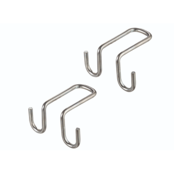 LUX-TOOLS Leiterhaken-Set aus Metall, 2 Stück