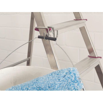 LUX-TOOLS Leiterhaken-Set aus Metall, 2 Stück