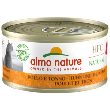 Katzen - Nassfutter ALMO NATURE HFC Jelly Lachs mit Huhn,...