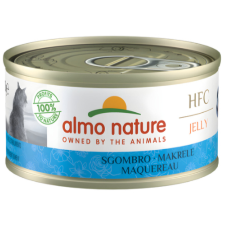 Katzen - Nassfutter ALMO NATURE HFC Jelly Makrele, 70 g
