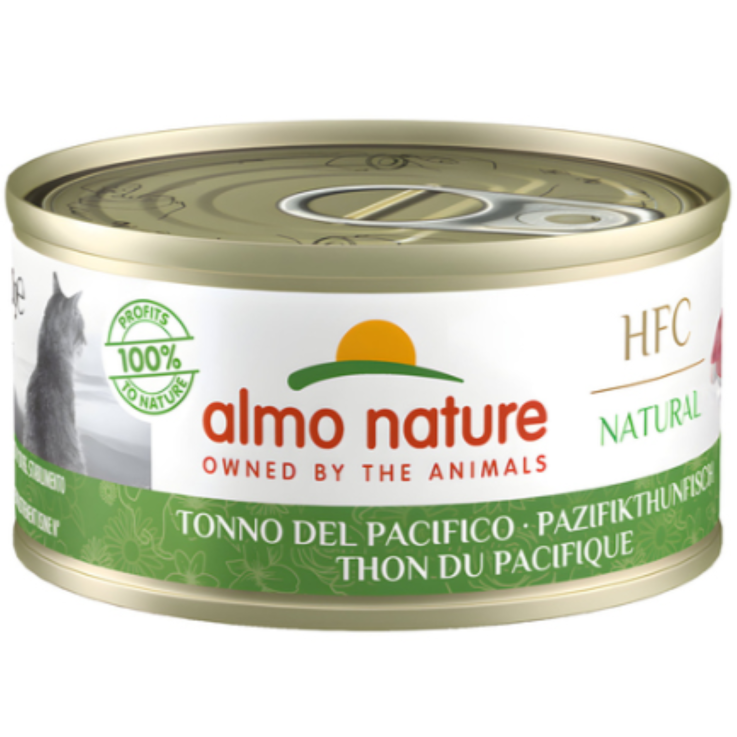 Katzen - Nassfutter ALMO NATURE HFC Natural Pazifikthunfisch, 70 g