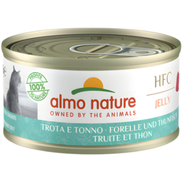 Katzen - Nassfutter ALMO NATURE HFC Jelly Forelle und...