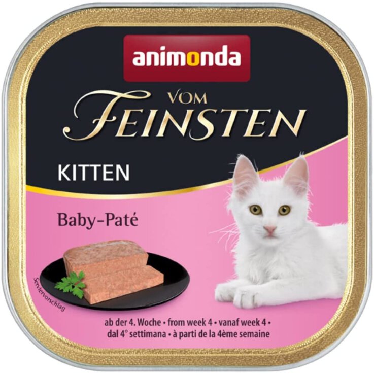 Katzen - Nassfutter ANIMONDA Vom Feinsten Kitten Baby Paté