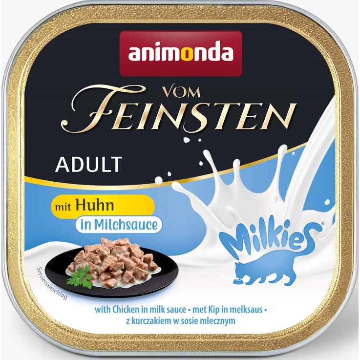 Katzen - Nassfutter ANIMONDA Vom Feinsten Milkies, Huhn in Milchsauce