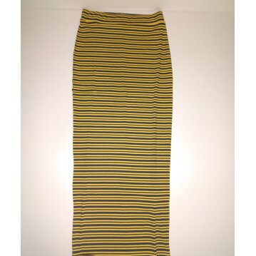 BODYFLIRT Damen - Schlauchrock, gelb - dunkelblau, Gr. 32/34